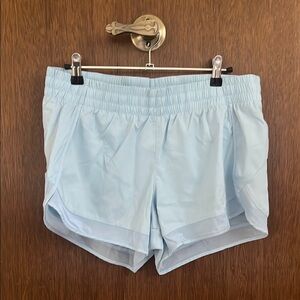 Athleta Blue Athletic Shorts Lightweight Elastic Waist